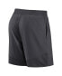 Men's Anthracite Green Bay Packers Stretch Performance Shorts