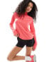 Nike Running Pacer 1/2 zip sweatshirt in pink