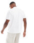 Фото #3 товара New Look pique polo shirt in white