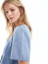 Фото #5 товара Levi's Pascale blouse in denim with short sleeves