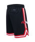 ფოტო #4 პროდუქტის Men's Black Portland Trail Blazers Chenille Shorts