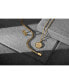 ფოტო #4 პროდუქტის Men's Chronos God of Time Black Diamond (1/4 ct. t.w.) Pendant Necklace in 14k Gold-Plated Sterling Silver, 24" + 2" extender