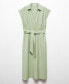 Women's Belt Wrap Dress