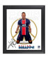 Фото #1 товара Kylian Mbappe Paris Saint-Germain Facsimile Signature Framed 15" x 17" Collage