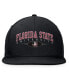 ფოტო #3 პროდუქტის Men's Black Florida State Seminoles Bullpen Snapback Hat