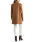 Women's Wool Blend Buckle-Collar Coat