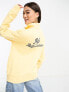 Фото #4 товара Polo Ralph Lauren x ASOS exclusive collab half zip sweatshirt in yellow with logo and back logo