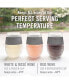 Wine Freeze Cooling Cup in Wood Single