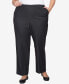 Plus Size Comfort Waistband Mid Rise Short Length Denim Pant