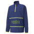 Фото #6 товара Puma Train Graphic Woven Zip Jacket Mens Blue Casual Athletic Outerwear 5201201