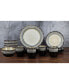 16 Piece Glazed Dinnerware