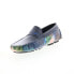 Robert Graham Tropics RG5644S Mens Blue Loafers & Slip Ons Moccasin Shoes