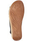 ფოტო #5 პროდუქტის Women's Gannett Buckle Slingback Wedge Sandals