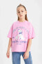 Kız Çocuk T-shirt Pembe B5098a8/pn449