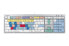 Фото #3 товара Logickeyboard ALBA - Full-size (100%) - USB - Scissor key switch - ?ŽERTY - Silver