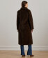 Фото #2 товара Women's Faux-Fur Single-Breasted Coat