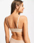 Фото #3 товара ASOS DESIGN Mila mesh smoothing crop bra in beige