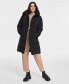 ფოტო #1 პროდუქტის Women's Hooded Collared Puffer Coat