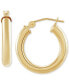 Фото #1 товара Серьги Macy's 14k Gold Hoop 18mm