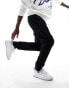 Фото #1 товара Pacsun slim leg cargo trousers in black