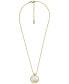 ფოტო #3 პროდუქტის X Willy Wonka Special Edition Women's Gold-Tone Stainless Steel Pendant Necklace