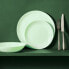 Фото #4 товара Плоская тарелка Luminarc Diwali Paradise Зеленый Cтекло 25 cm (24 штук)