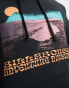 Billabong Alaska wave hoodie in black