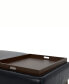 Фото #7 товара Jollene Leather Ottoman with Wood Trays, Created for Macy's