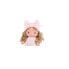 Фото #2 товара MARINA & PAU Piu Pink Monkey With Polka Dots In Case With Vinyl Body And Limbs 25 cm doll