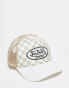 Фото #1 товара Von Dutch tampa trucker cap beige checkerboard print