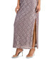 Women's Sequined-Lace Maxi Dress