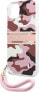 Guess Guess GUHCP13MKCABPI iPhone 13 6,1" różowy/pink hardcase Camo Strap Collection