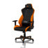 Фото #13 товара Pro Gamersware S300 - PC gaming chair - 135 kg - Nylon - Black - Stainless steel - Black - Orange