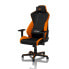 Nitro Concepts S300 - PC gaming chair - 135 kg - Nylon - Black - Stainless steel - Black - Orange