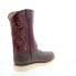 Фото #8 товара Abilene Boots 6820 Mens Burgundy Leather Slip On Cowboy Western Boots