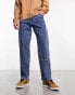 Levi's Workwear Capsule straight fit jeans in blue wash with side pockets Ampere, W34 L32 - фото #2