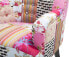 Beliani Fotel patchwork wielokolorowy MANDAL