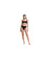 Фото #3 товара Plus Size Solid Bikini Bra Swim Top