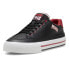 Фото #2 товара Puma Court Classic Vulc Retro Club Lace Up Mens Black Sneakers Casual Shoes 395