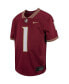 Toddler Boys and Girls #1 Garnet Florida State Seminoles Untouchable Football Jersey