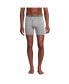 Фото #3 товара Мужское белье Lands' End Comfort Knit Tall Boxer 3 Pack