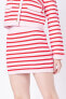 Women's Knit Striped Mini Skirt