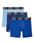 Фото #1 товара Men's Micro Sport 6" Performance Ready Boxer Brief, Pack of 3