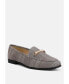 Фото #3 товара Women's zaara solid faux suede loafers