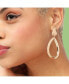 ფოტო #3 პროდუქტის Women's Teardrop Drop Earrings