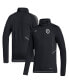 ფოტო #2 პროდუქტის Men's Black New York City FC COLD.RDY Raglan Warmup Pullover Jacket