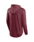 Фото #4 товара Men's Maroon Texas A&M Aggies Photo Finish Hoodie Long Sleeve T-shirt