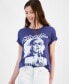 ფოტო #1 პროდუქტის Juniors' Blondie Heart of Glass Graphic T-Shirt