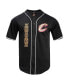 ფოტო #3 პროდუქტის Men's Black Cleveland Cavaliers 2023/24 City Edition Mesh Baseball Jersey