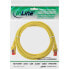 Фото #4 товара InLine Patch Cable S/FTP PiMF Cat.6 250MHz PVC copper yellow 1m